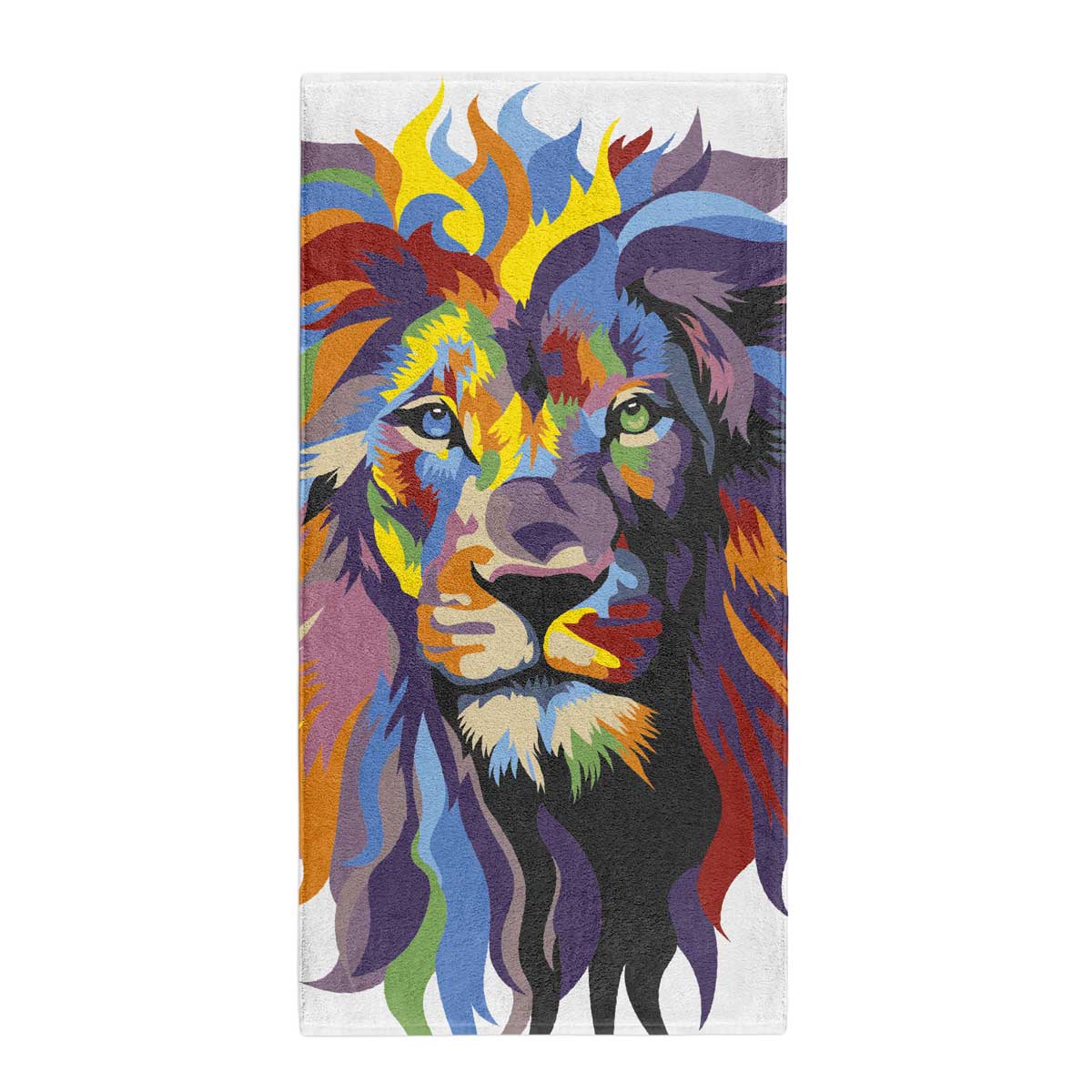 OTSO Mikrofaser-Sporthandtuch - Be A Lion – Produktansicht