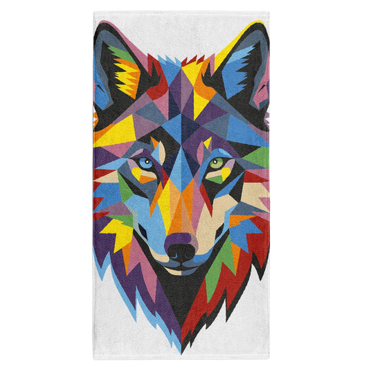 OTSO Mikrofaser-Sporthandtuch - Be A Wolf – Produktansicht