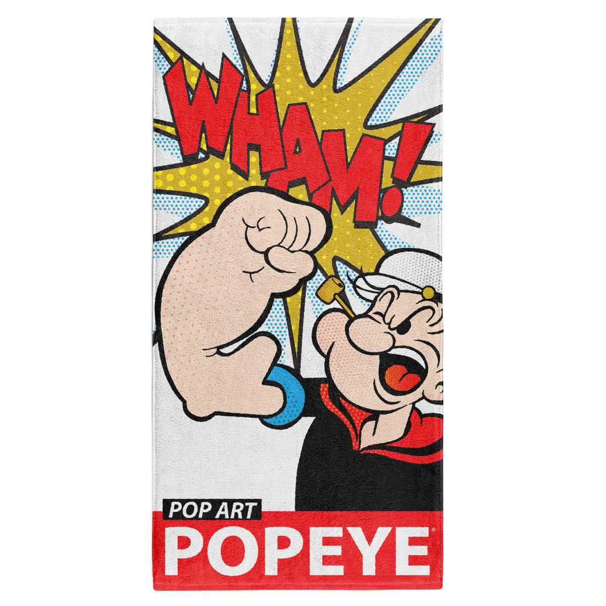 OTSO Mikrofaser-Sporthandtuch - Popeye Pop Art – Produktansicht