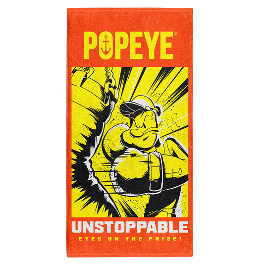 OTSO Mikrofaser-Sporthandtuch - Popeye Unstoppable – Produktansicht