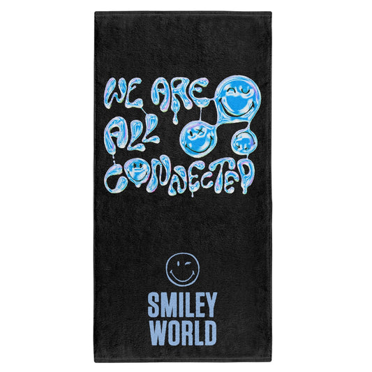 OTSO Mikrofaser-Sporthandtuch - S.W.Smiley World Connected – Produktansicht