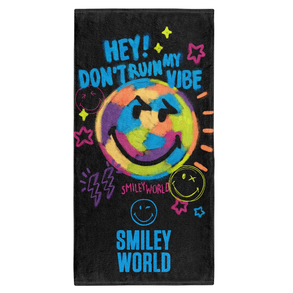 OTSO Mikrofaser-Sporthandtuch - S.W.Smiley World Festival – Produktansicht