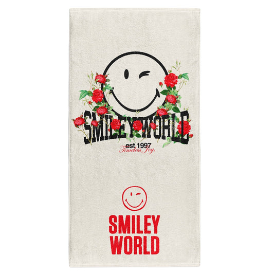 OTSO Mikrofaser-Sporthandtuch - S.W.Smiley World Vintage – Produktansicht