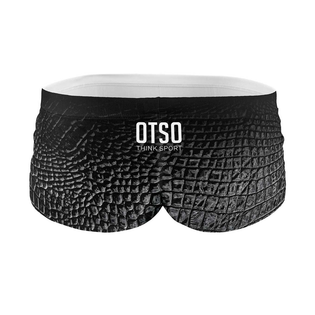 OTSO Herren Badehose Trunk - Black Snake – Produktansicht 2