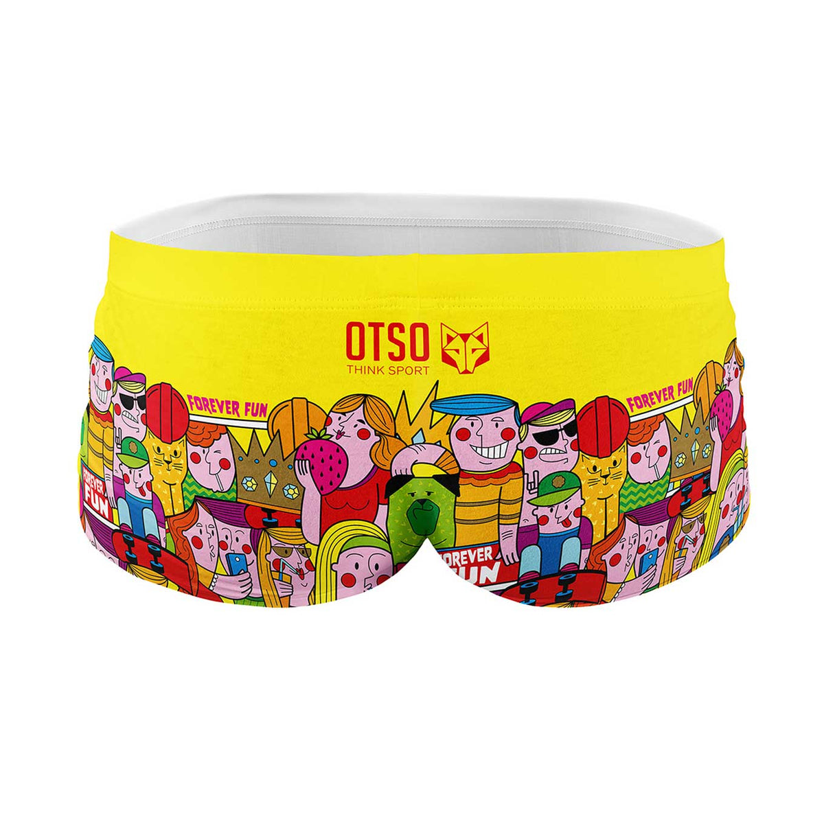OTSO Herren Badehose Trunk - Chupa Chups Forever Fun – Produktansicht 2