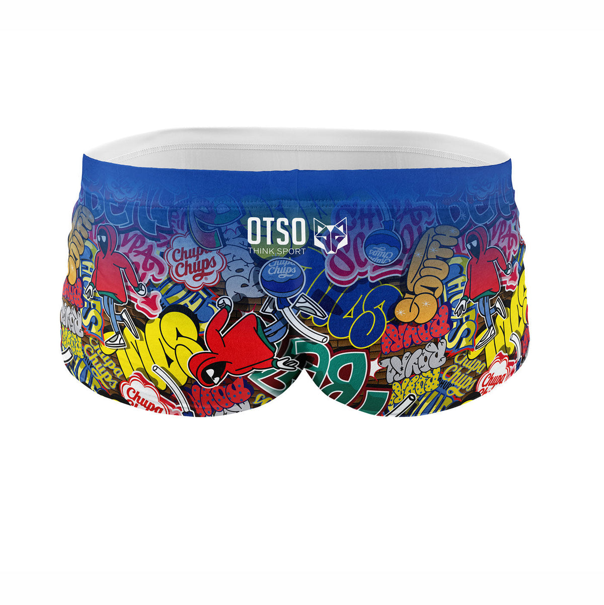OTSO Jungen Badehose - Chupa Chups Graffiti – Produktansicht 2
