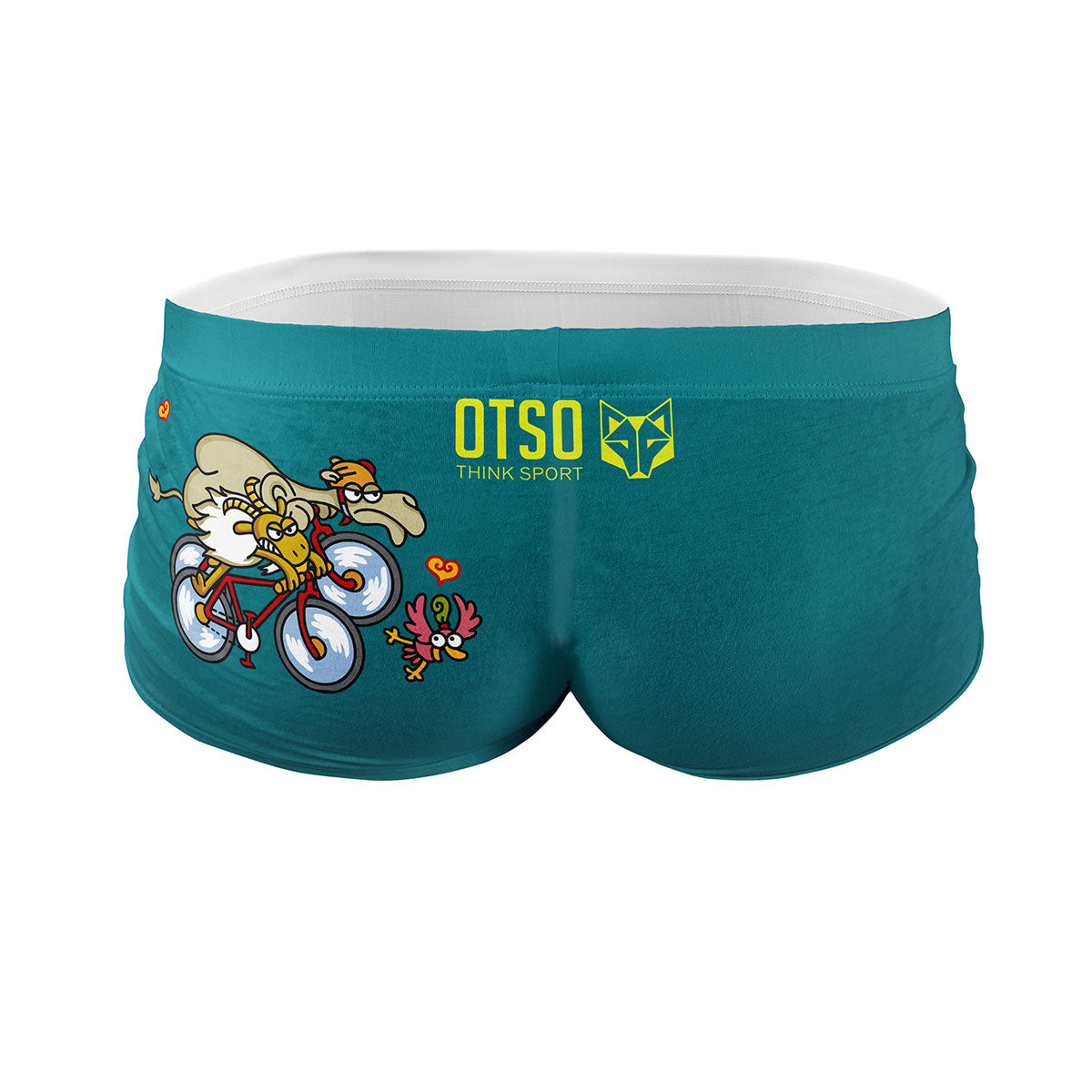 OTSO Herren Badehose Trunk - Kukuxumusu Bike – Produktansicht 2