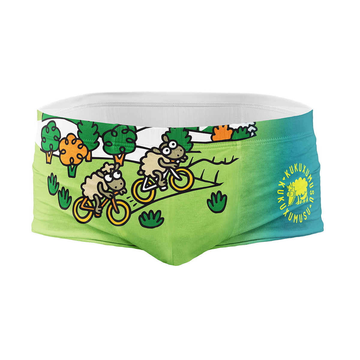 OTSO Herren Badehose Trunk - Kukuxumusu Bike – Produktansicht