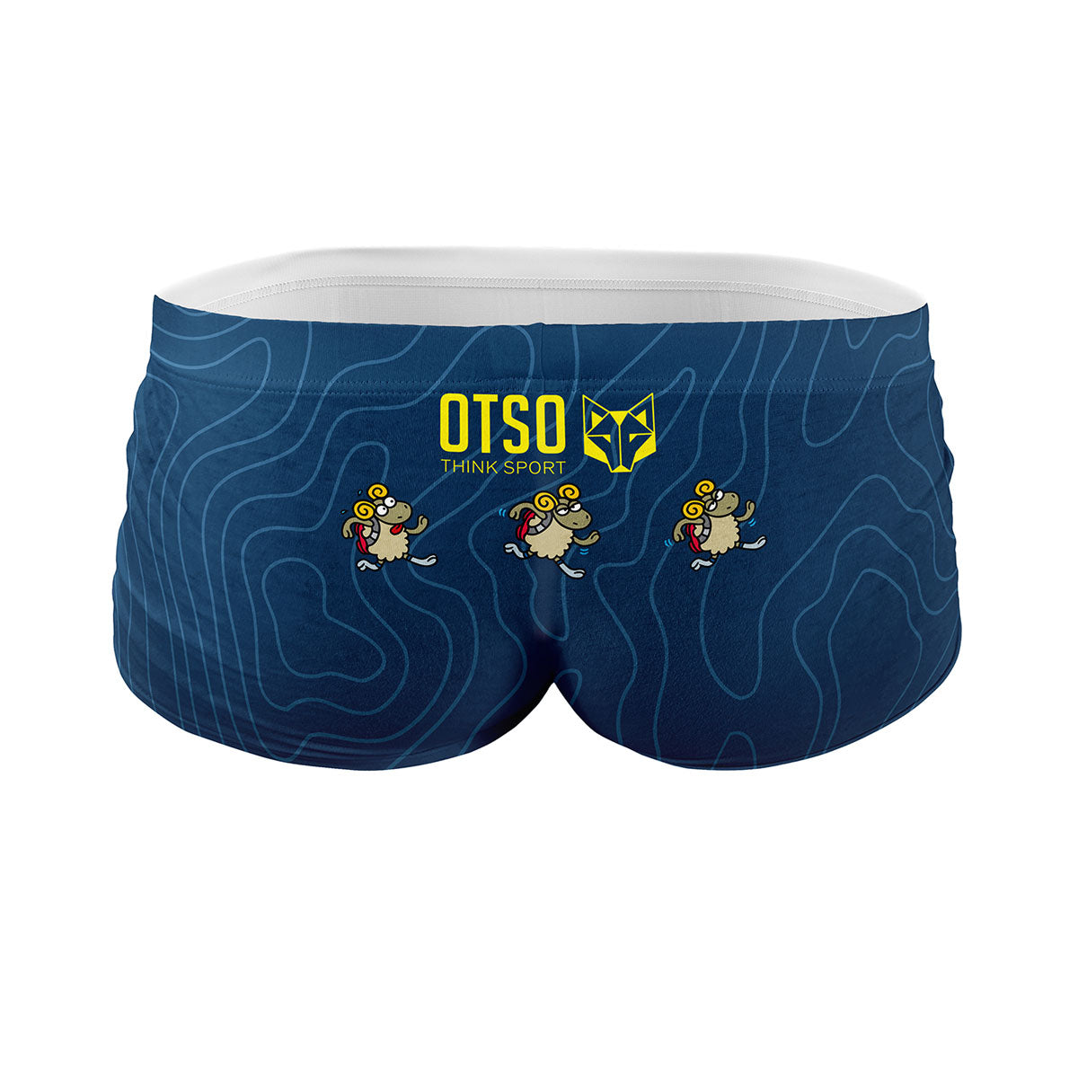 OTSO Herren Badehose Trunk - Kukuxumusu Bildot Trail – Produktansicht 2