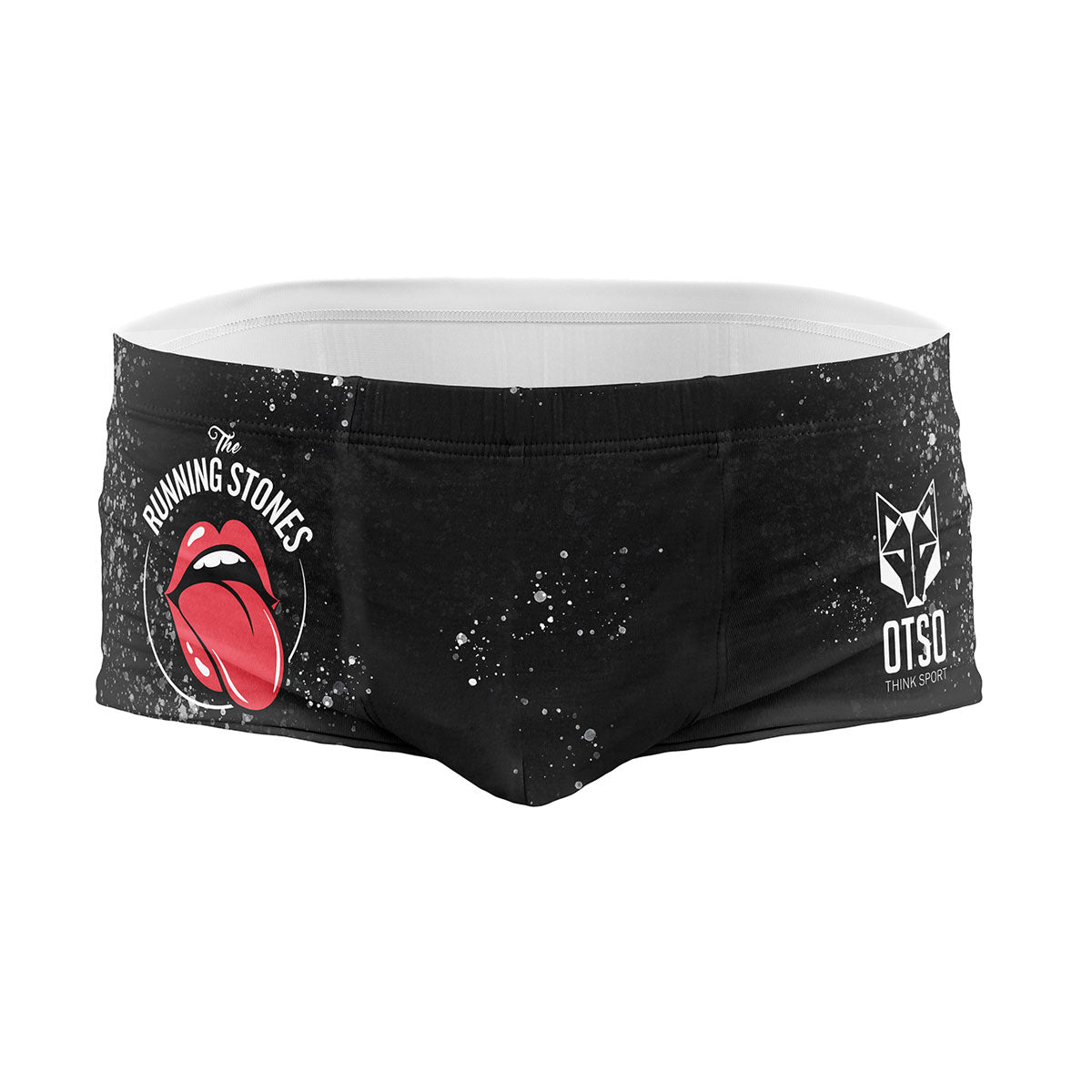 OTSO Herren Badehose Trunk - Running Stones – Produktansicht