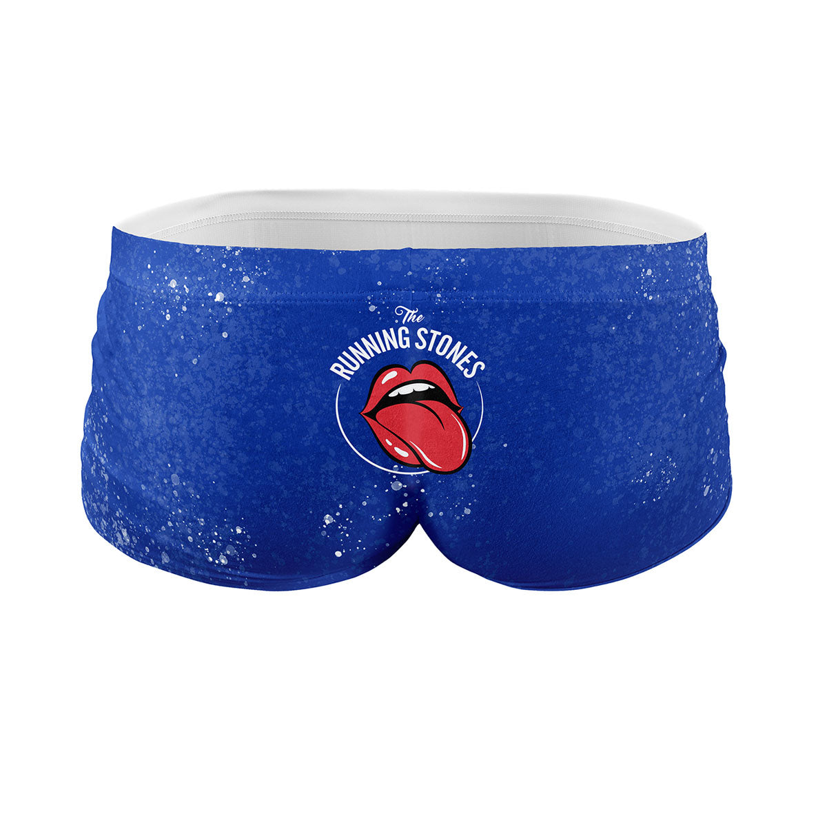 OTSO Herren Badehose Trunk - Running Stones Blue – Produktansicht 2