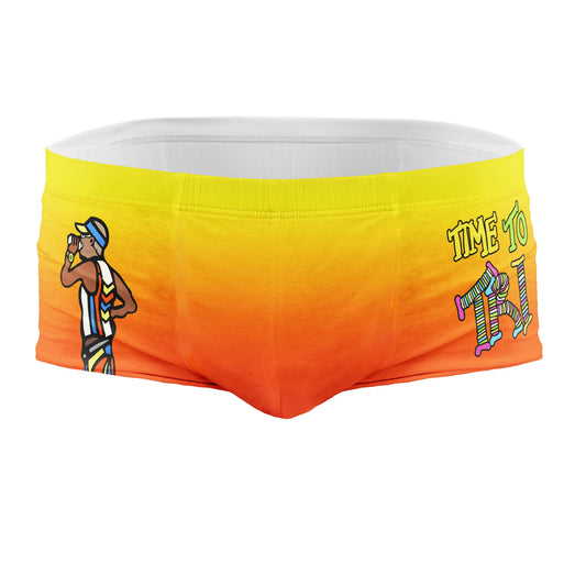 OTSO Herren Badehose Trunk - Time to tri Run – Produktansicht