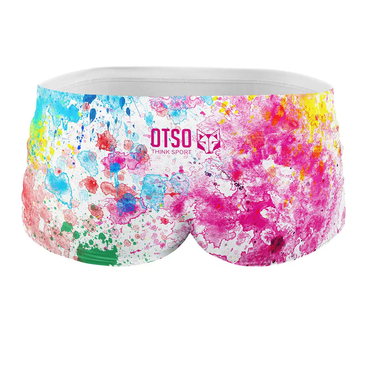 OTSO Herren Badehose Trunk - Chupa Chups Paint – Produktansicht 2