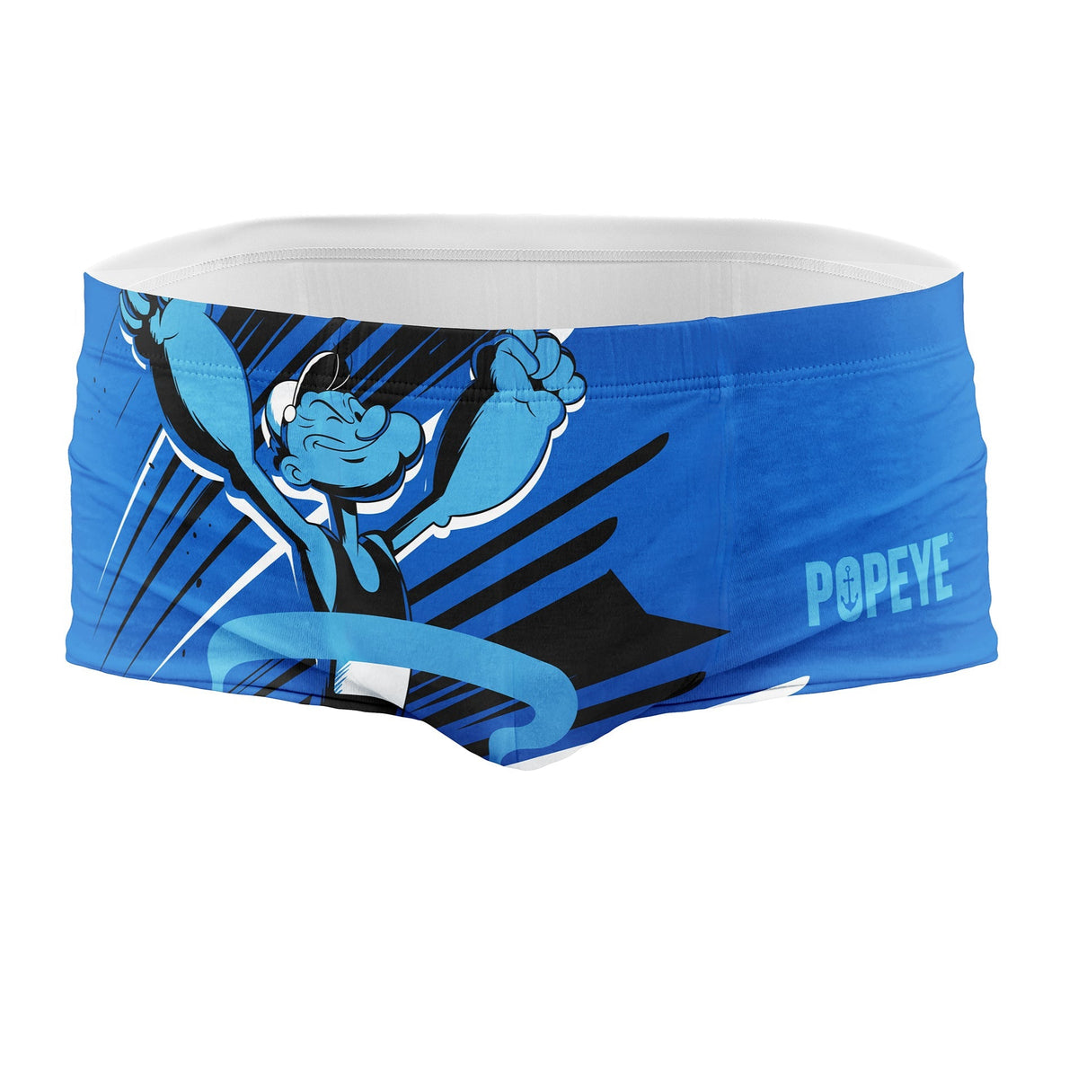 OTSO Herren Badehose Trunk - Popeye Run For It – Produktansicht