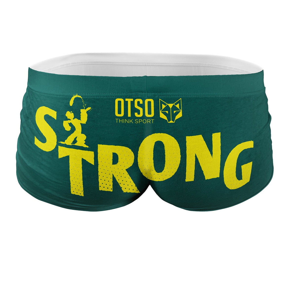 OTSO Herren Badehose Trunk - Popeye Strong – Produktansicht 2
