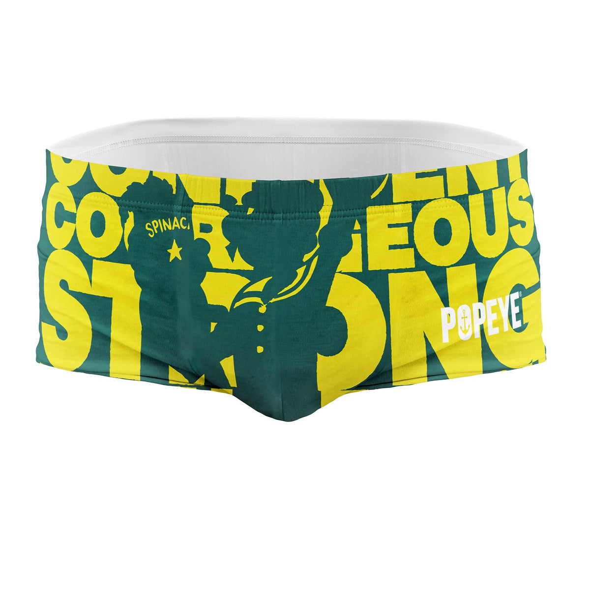 OTSO Herren Badehose Trunk - Popeye Strong – Produktansicht