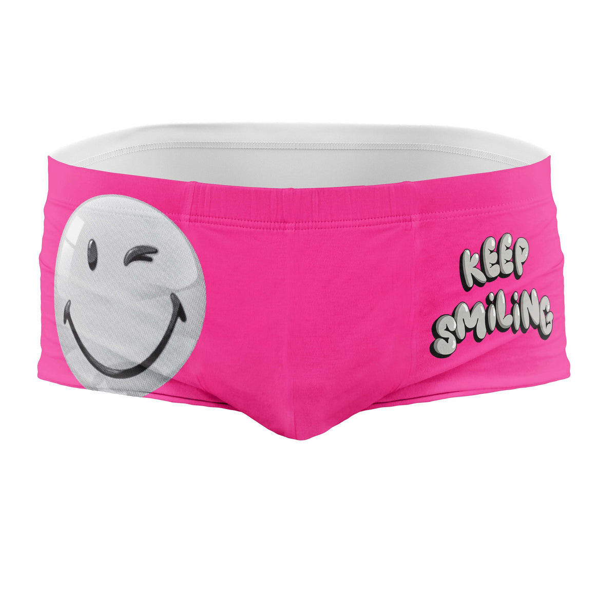 OTSO Herren Badehose Trunk - S.W.Smiley Smiling – Produktansicht
