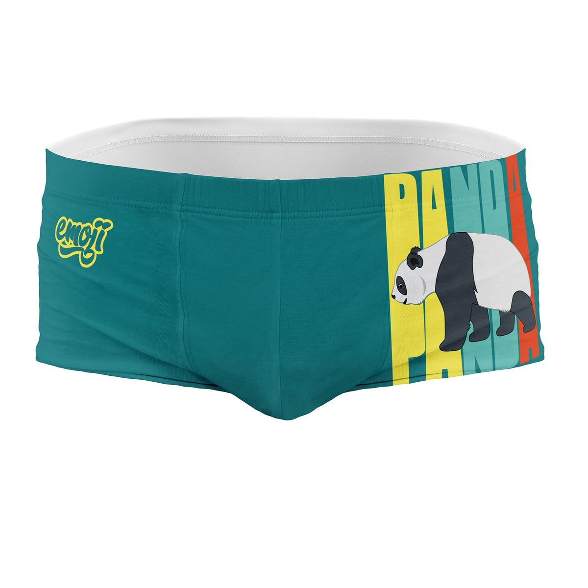 OTSO Herren Badehose Trunk - Emoji Panda – Produktansicht