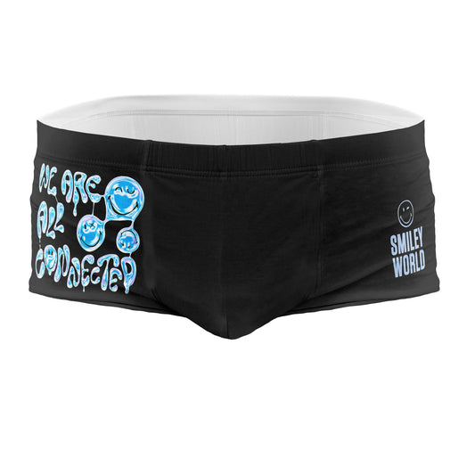 OTSO Herren Badehose Trunk - S.W.Smiley World Connected – Produktansicht