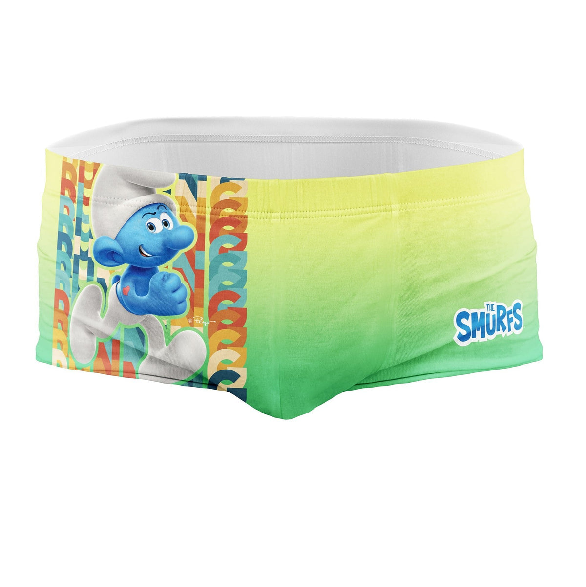 OTSO Herren Badehose Trunk - Smurf Running – Produktansicht