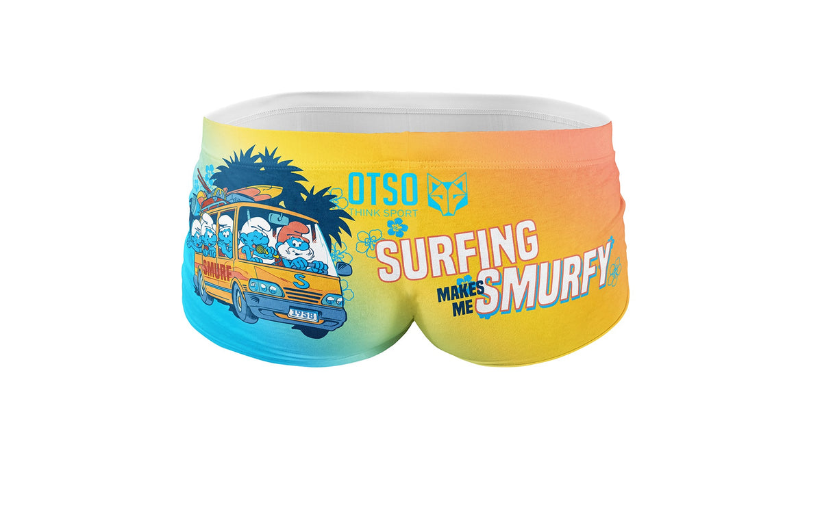 OTSO Herren Badehose Trunk - Smurf Smurfing – Produktansicht 2