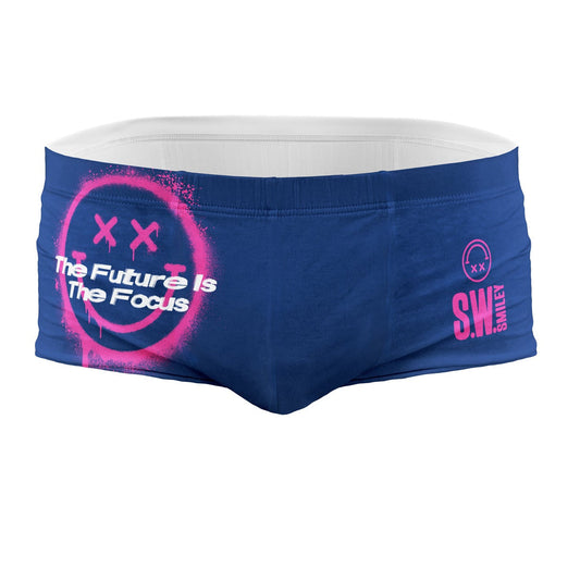 OTSO Herren Badehose Trunk - S.W.Smiley Graffiti – Produktansicht