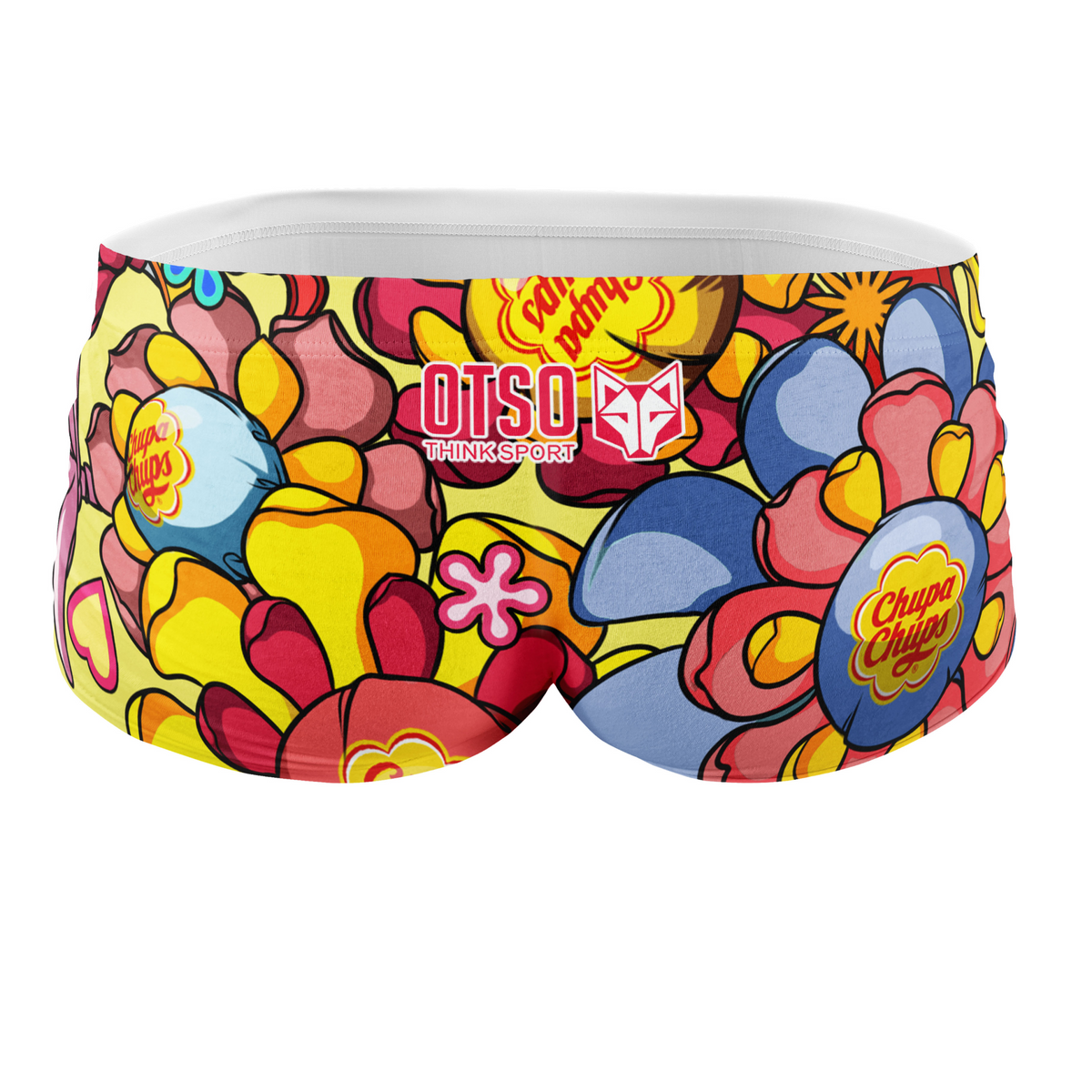 OTSO Herren Badehose Trunk - Chupa Chups Flower – Produktansicht 2