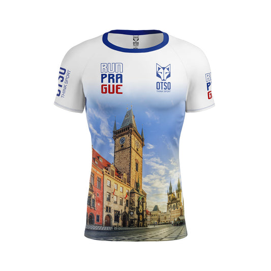 OTSO Herren Kurzarm-Funktionsshirt - Run Prague 2025 – Produktansicht