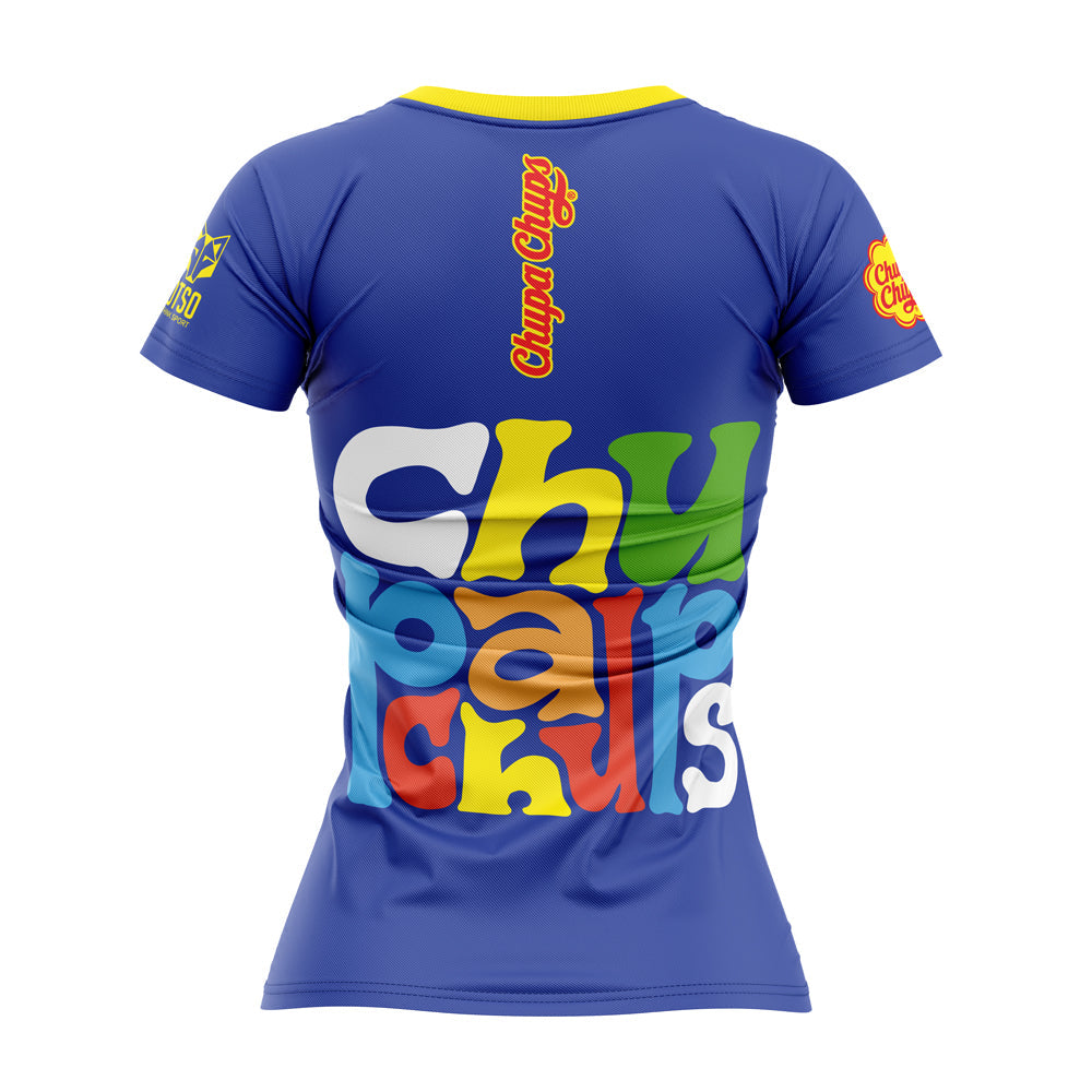 OTSO Damen Kurzarm-Funktionsshirt - Chupa Chups 70'S – Produktansicht 2