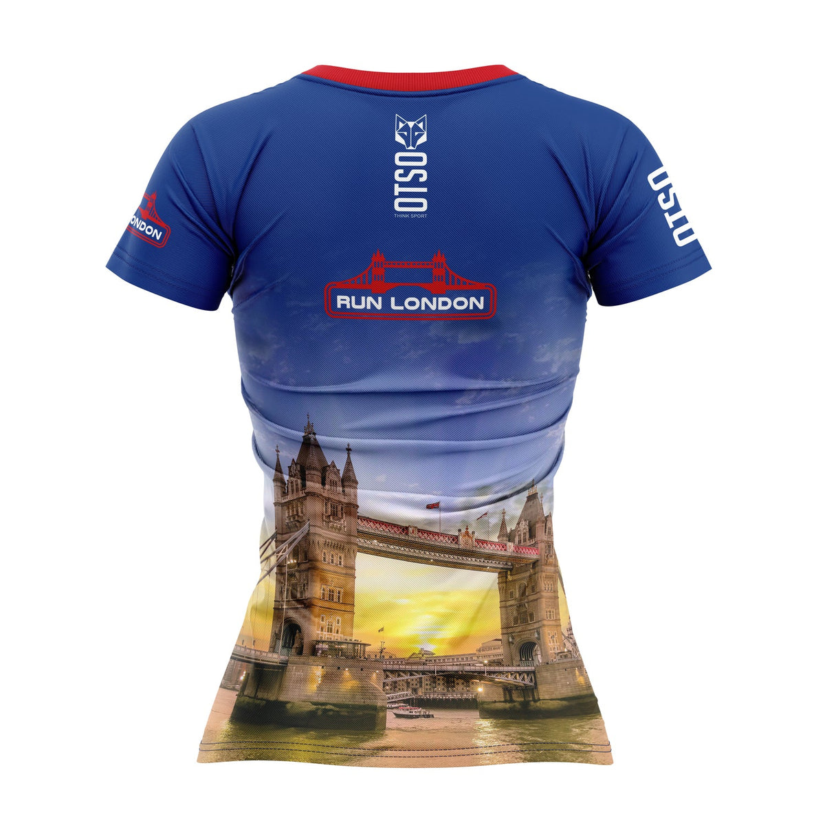 OTSO Damen Kurzarm-Funktionsshirt - Run London 2025 – Produktansicht 2