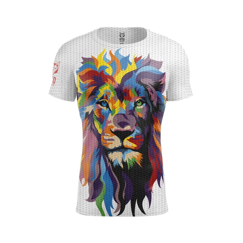 OTSO Herren Kurzarm-Funktionsshirt - Be A Lion – Produktansicht