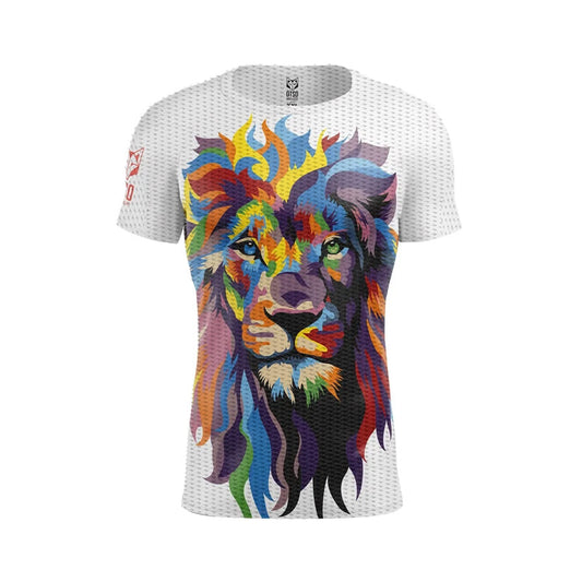 OTSO Herren Kurzarm-Funktionsshirt - Be A Lion – Produktansicht