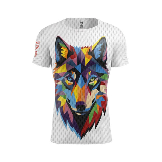 OTSO Herren Kurzarm-Funktionsshirt - Be A Wolf – Produktansicht