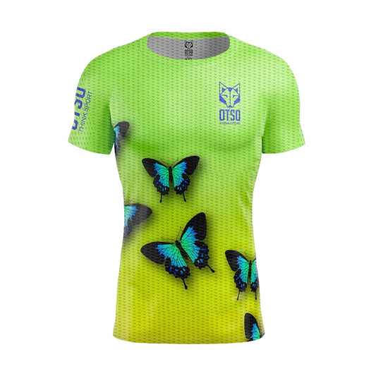 OTSO Herren Kurzarm-Funktionsshirt - Butterfly – Produktansicht