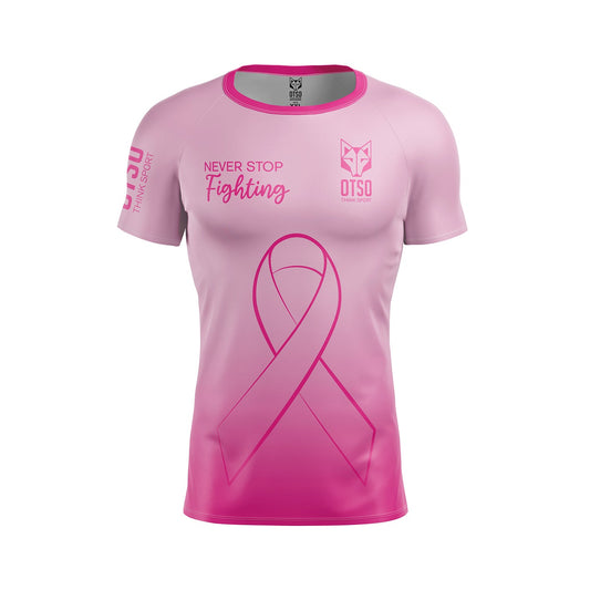OTSO Herren Kurzarm-Funktionsshirt - Never Stop Fighting – Produktansicht