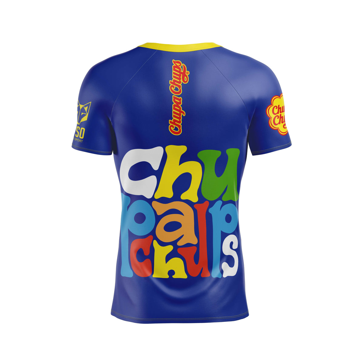 OTSO Herren Kurzarm-Funktionsshirt - Chupa Chups 70'S – Produktansicht 2