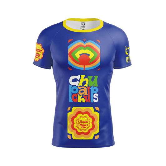 OTSO Herren Kurzarm-Funktionsshirt - Chupa Chups 70'S – Produktansicht