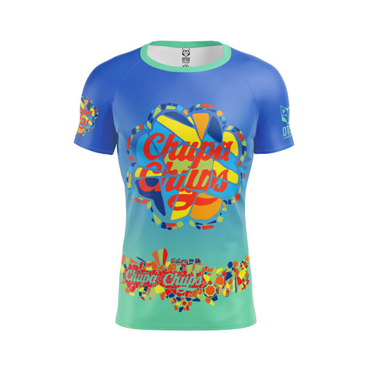 OTSO Herren Kurzarm-Funktionsshirt - Chupa Chups Gaudi – Produktansicht