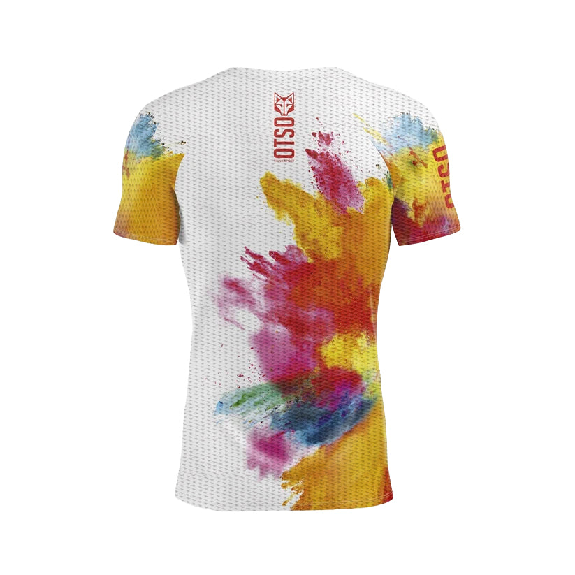 OTSO Herren Kurzarm-Funktionsshirt - Colors – Produktansicht 2