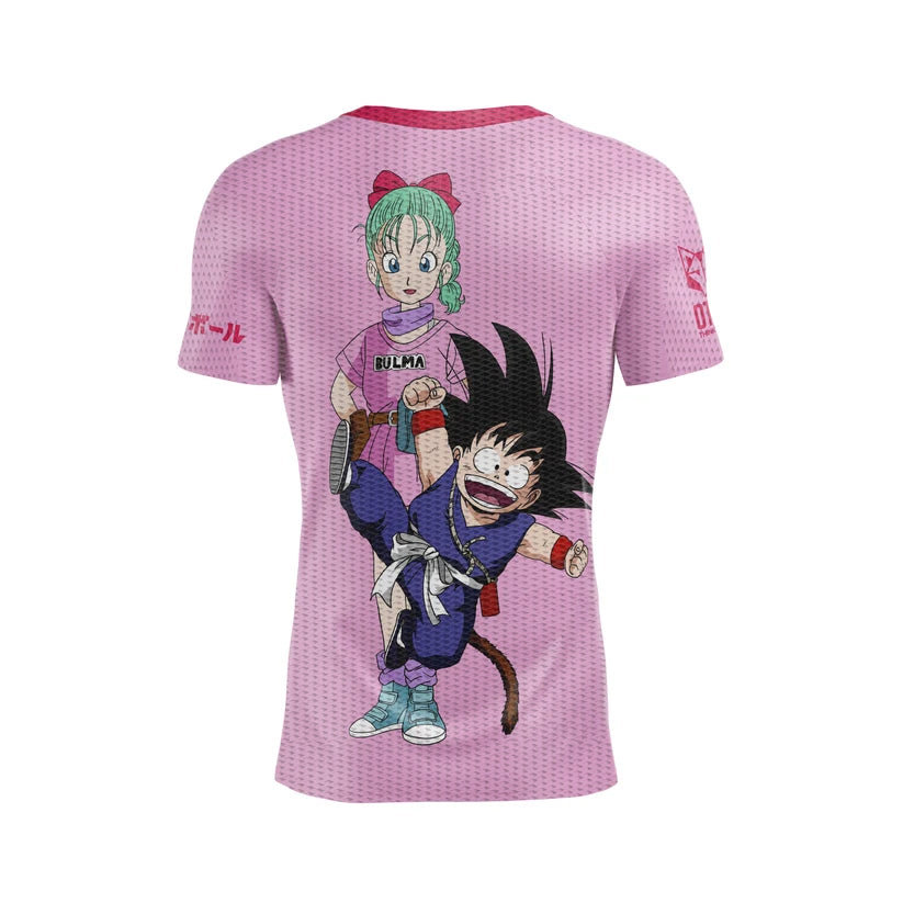 OTSO Herren Kurzarm-Funktionsshirt - Dragon Ball Bulma – Produktansicht 2