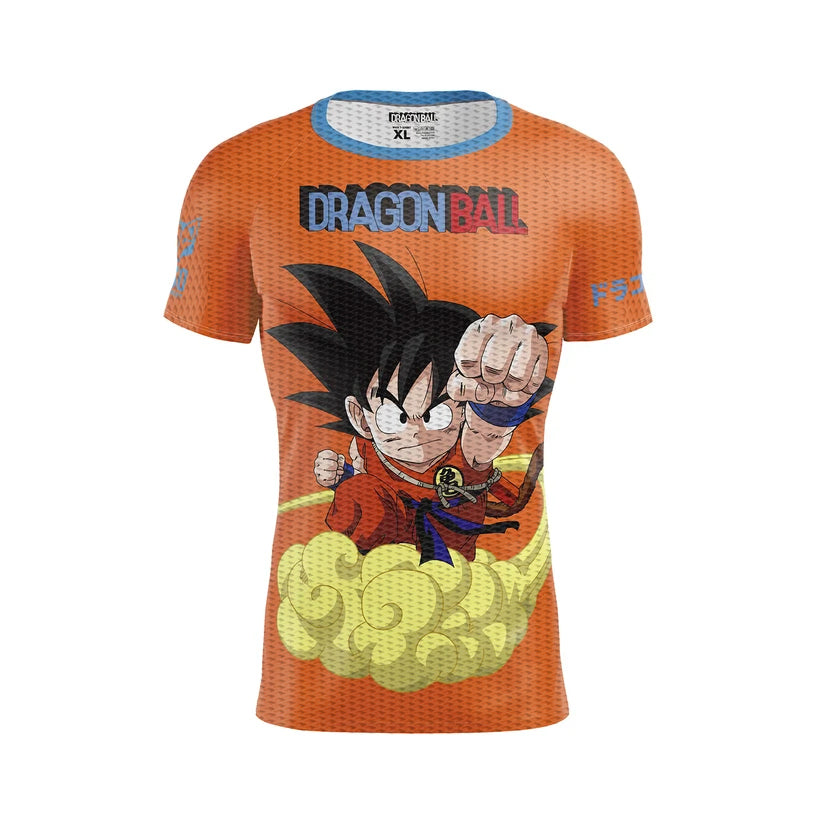OTSO Herren Kurzarm-Funktionsshirt - Dragon Ball Kintoun – Produktansicht