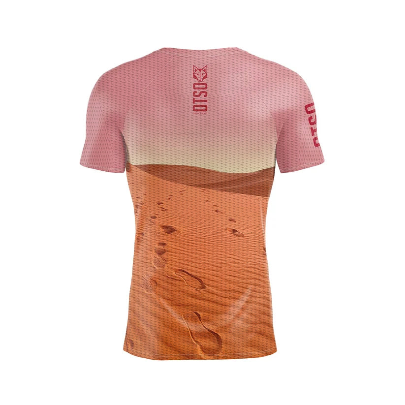 OTSO Herren Kurzarm-Funktionsshirt - Desert – Produktansicht 2