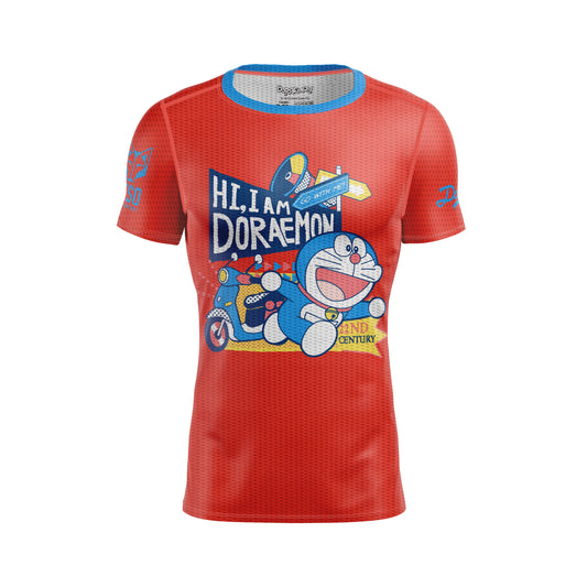 OTSO Herren Kurzarm-Funktionsshirt - Doraemon I Am Doraemon – Produktansicht