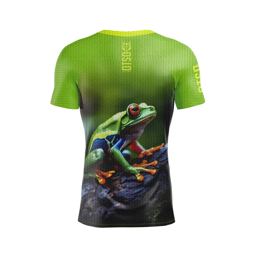 OTSO Herren Kurzarm-Funktionsshirt - Frog – Produktansicht 2