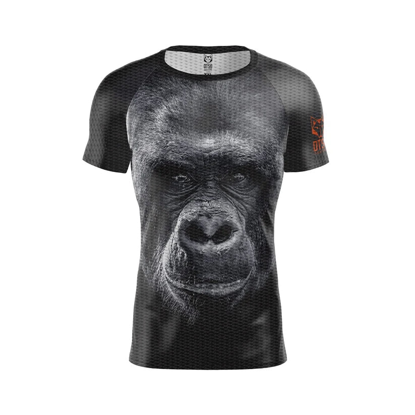 OTSO Herren Kurzarm-Funktionsshirt - Gorilla – Produktansicht
