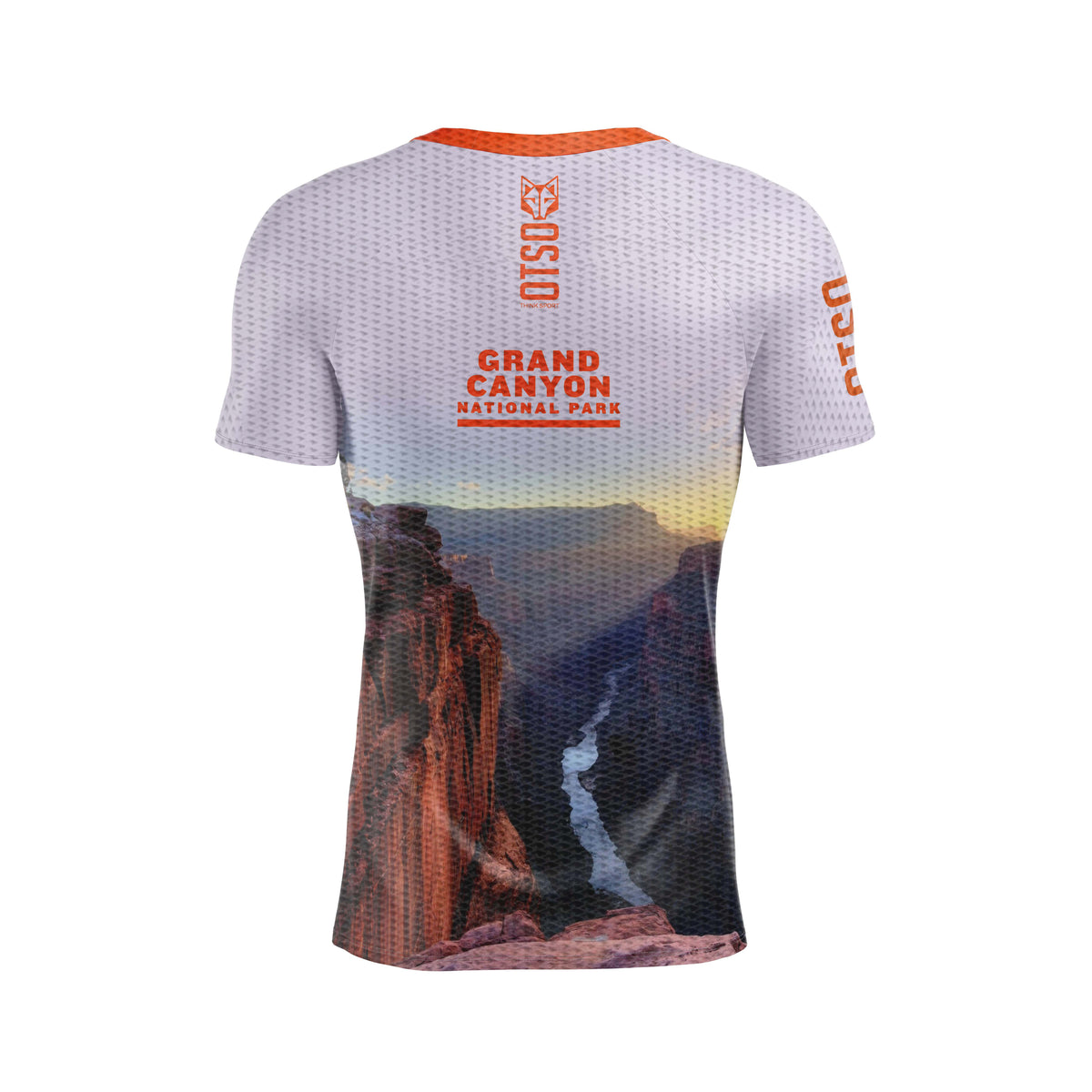 OTSO Herren Kurzarm-Funktionsshirt - Grand Canyon – Produktansicht 2