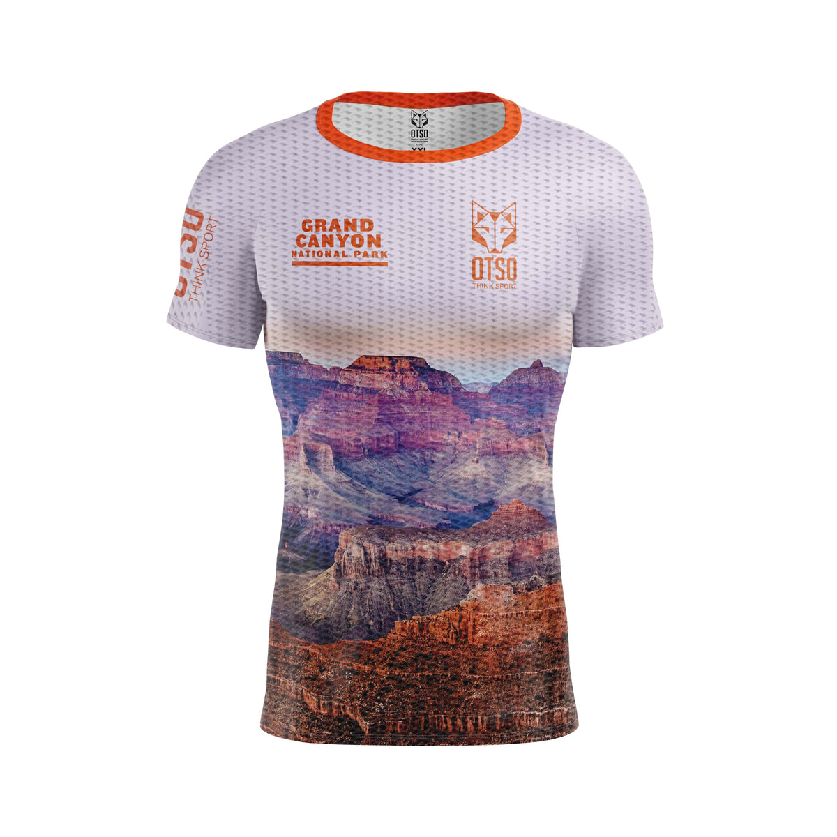 OTSO Herren Kurzarm-Funktionsshirt - Grand Canyon – Produktansicht