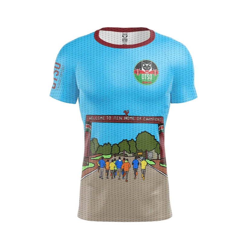 OTSO Herren Kurzarm-Funktionsshirt - Iten – Produktansicht