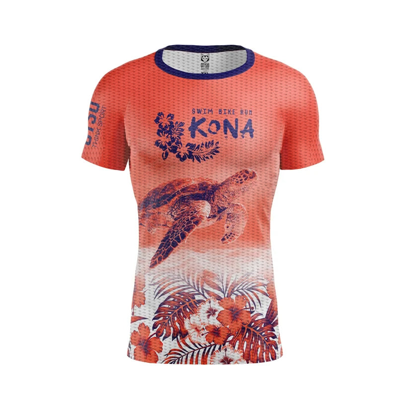 OTSO Herren Kurzarm-Funktionsshirt - Kona Kahalu'u Beach – Produktansicht