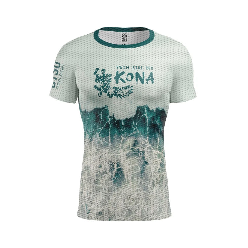 OTSO Herren Kurzarm-Funktionsshirt - Kona Kailua Bay – Produktansicht